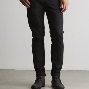 Goodale selvedge black denim sz 38